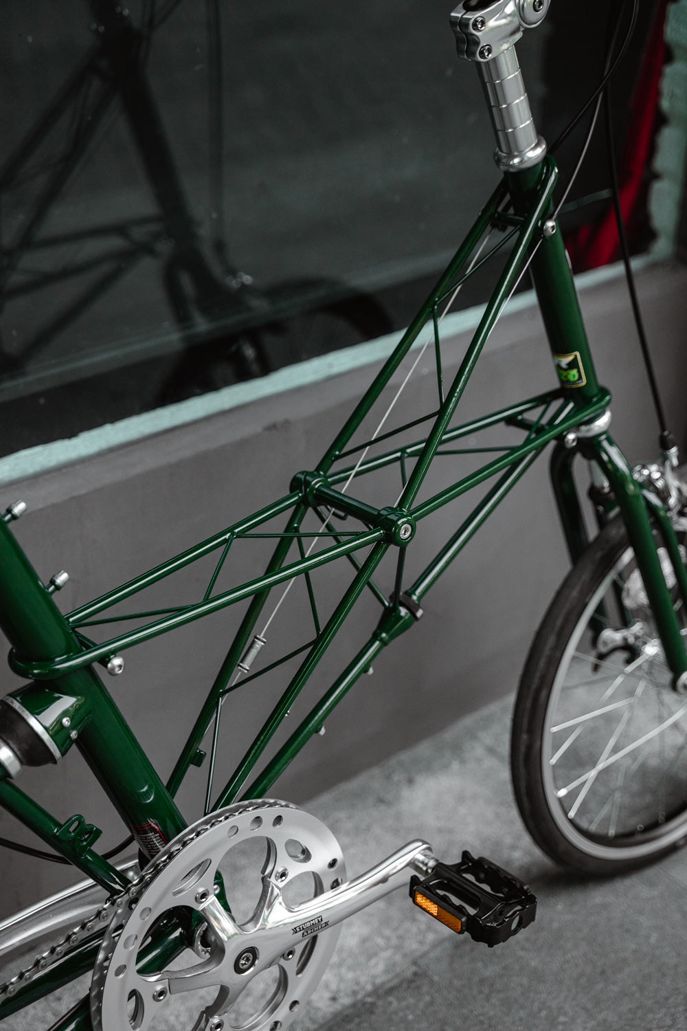 Moulton TSR 9 Forest Green SpinWarriors