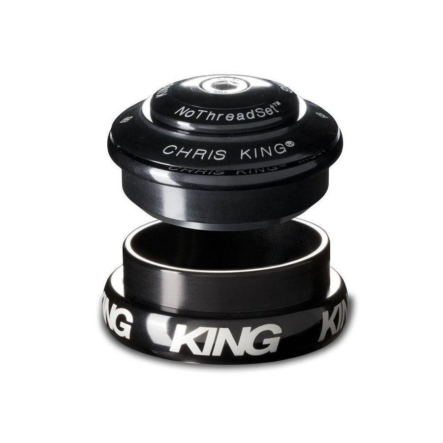 Chris King Inset 8 Headset - Matte Jet - SpinWarriors