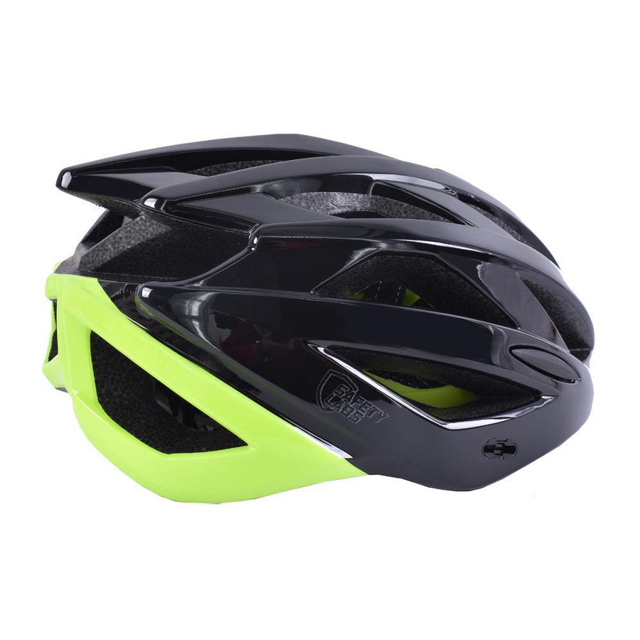 Safety Labs Juno Helmet - Black/Yellow - SpinWarriors