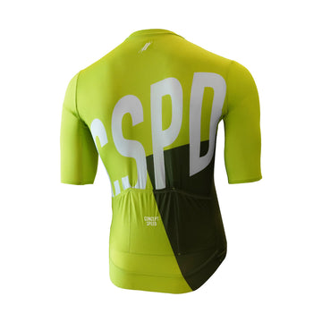 Concept Speed (CSPD) Essential Jersey - Lime - SpinWarriors