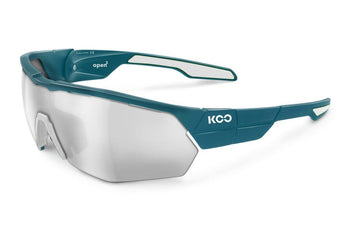 KOO Open Cube Pinegreen/White Sunglasses - Ultra White Lens - SpinWarriors