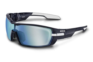 KOO Open Navy Sunglasses - Super Blue Lens - SpinWarriors