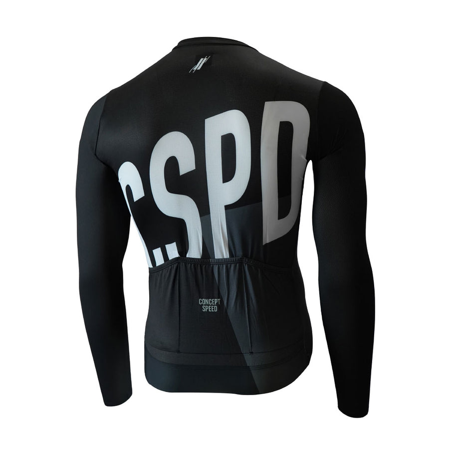 Concept Speed (CSPD) Essential Long Sleeve Jersey - Black