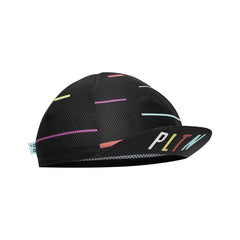 Peloton de Paris Laser Black Mesh Cycling Cap - SpinWarriors