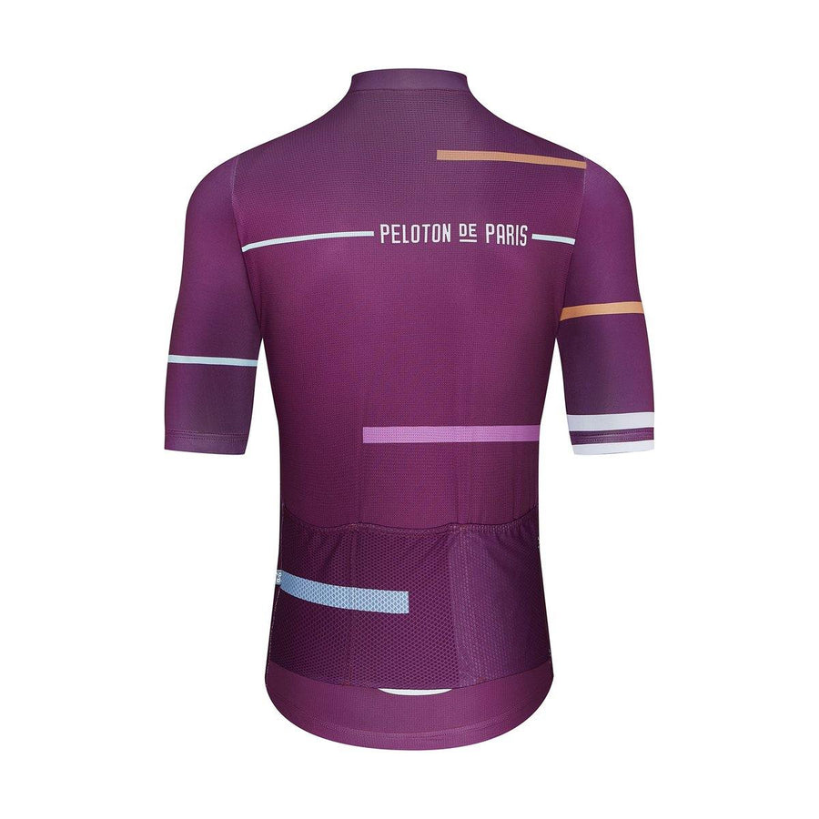 Peloton de Paris Sprinteur Jersey - Laser Deep Purple - SpinWarriors