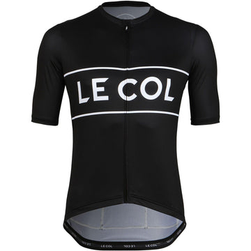 Le Col Sport Heritage Jersey - Black/White - SpinWarriors