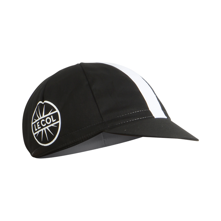 Le Col Cycling Cap - Black/White - SpinWarriors