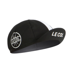 Le Col Heritage Cycling Cap - Black/White - SpinWarriors