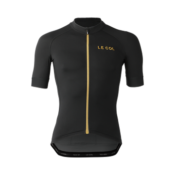 Le Col Pro Jersey - Black/Gold - SpinWarriors