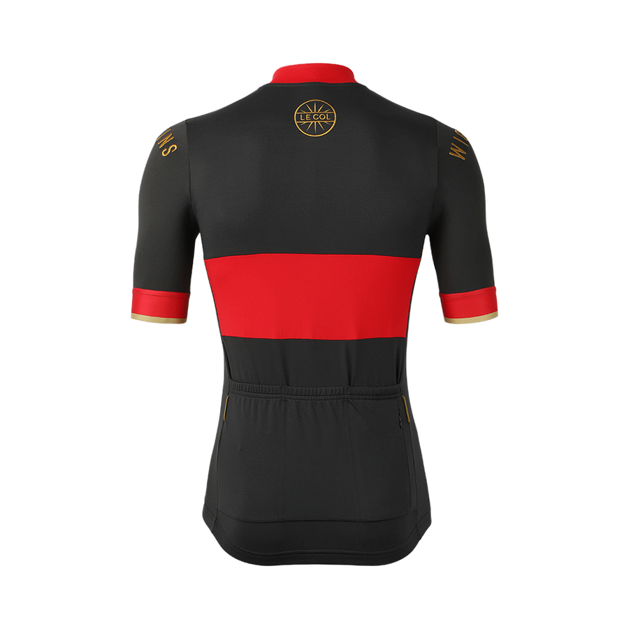 Le Col By Wiggins Hors Categorie Jersey - Ash/Red - SpinWarriors