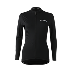 Le Col Pro Women Long Sleeve Jersey - Black - SpinWarriors