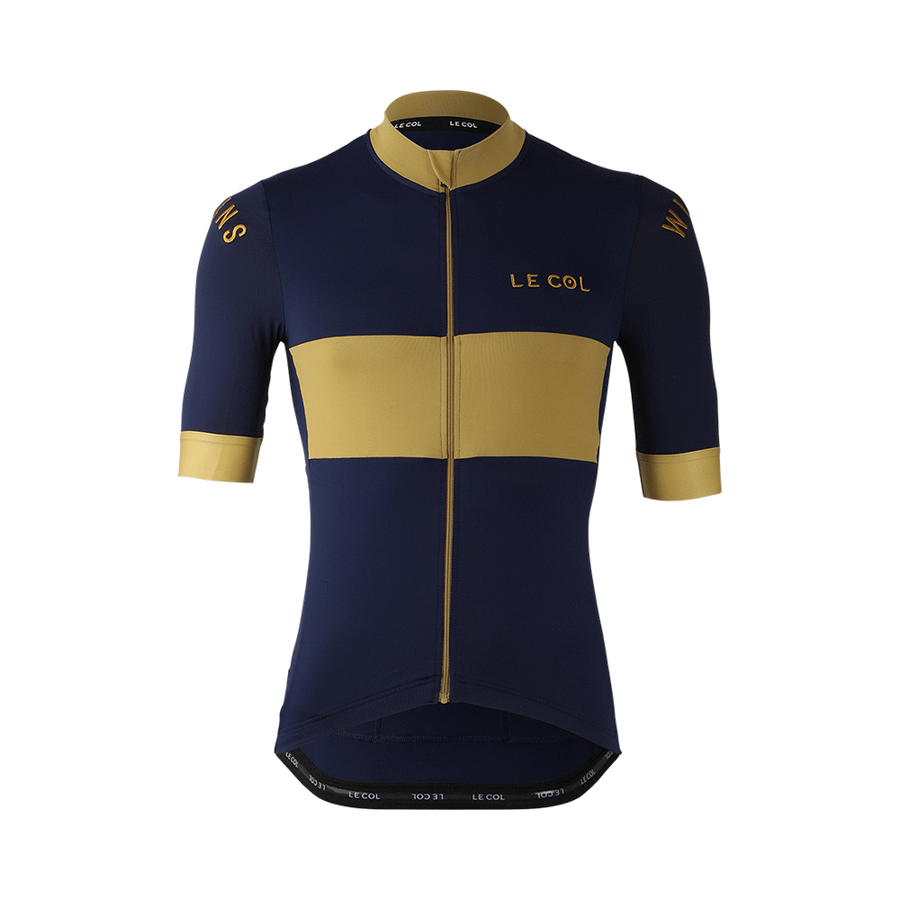 Le Col By Wiggins Hors Categorie Jersey - Navy/Gold - SpinWarriors