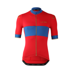 Le Col By Wiggins Hors Categorie Jersey - Red/Blue - SpinWarriors