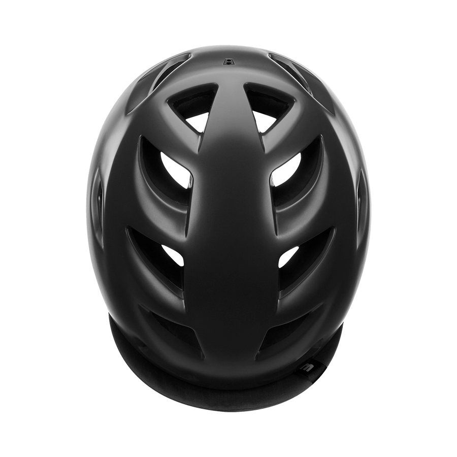 Bern Melrose Bike Helmet - Satin Black - SpinWarriors