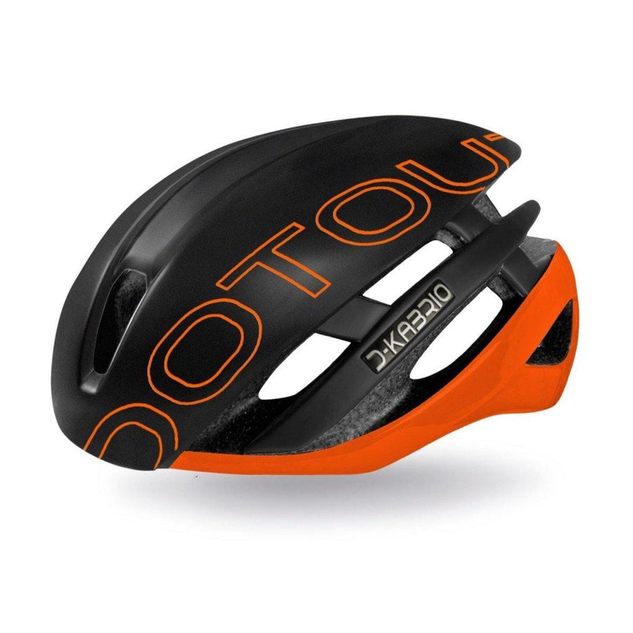 Dotout Kabrio HT.2 Helmet - Shiny Orange/Matt Black - SpinWarriors