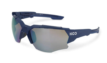 KOO Orion Blue Matt Sunglasses - Milky Blue Lens - SpinWarriors