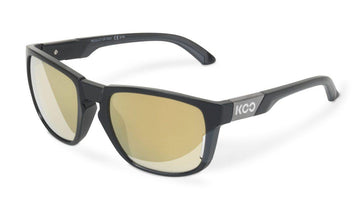 KOO California Black/Anthracite Sunglasses - Gold Mirror Lens - SpinWarriors