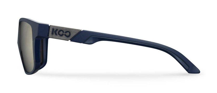 KOO California Blue Matt/Black Sunglasses - Super Ivory Lens - SpinWarriors