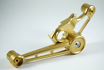 H&H Brompton Lightweight XTensioner - Gold - SpinWarriors