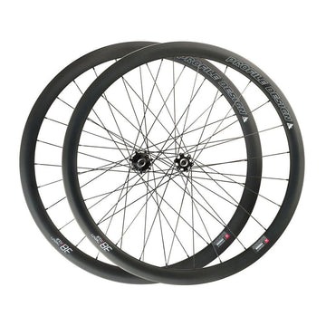 Profile Design 38/TwentyFour Carbon Clincher Disc Brake Wheelset - Center Lock - SpinWarriors