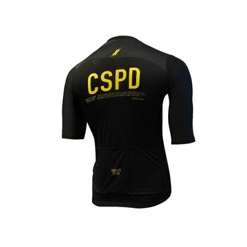 Concept Speed (CSPD) Grand Tour Jersey - Black/Yellow - SpinWarriors