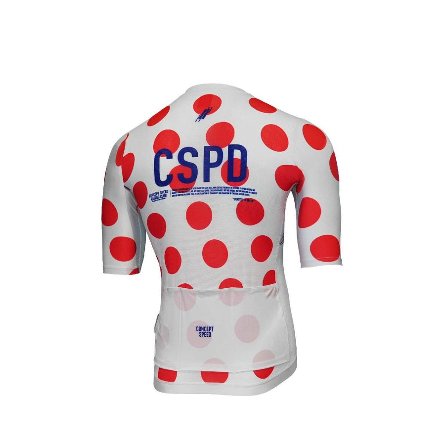 Concept Speed (CSPD) Grand Tour Jersey - Polkadot TDF - SpinWarriors