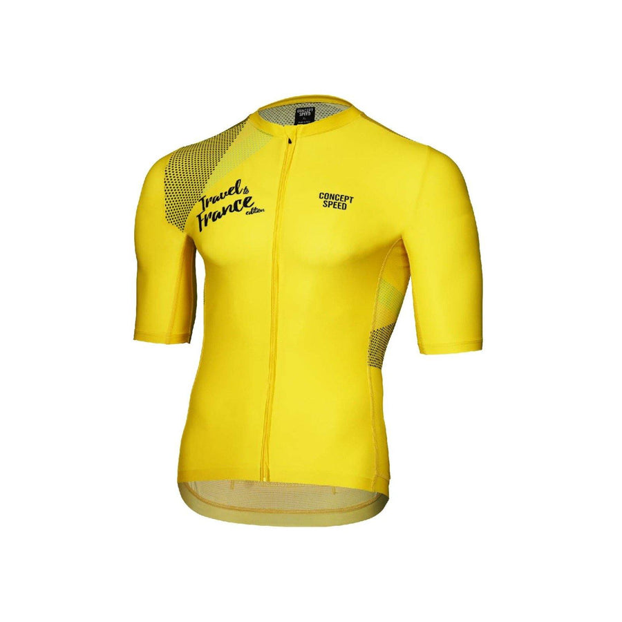 Concept Speed (CSPD) Grand Tour Jersey - Yellow TDF - SpinWarriors