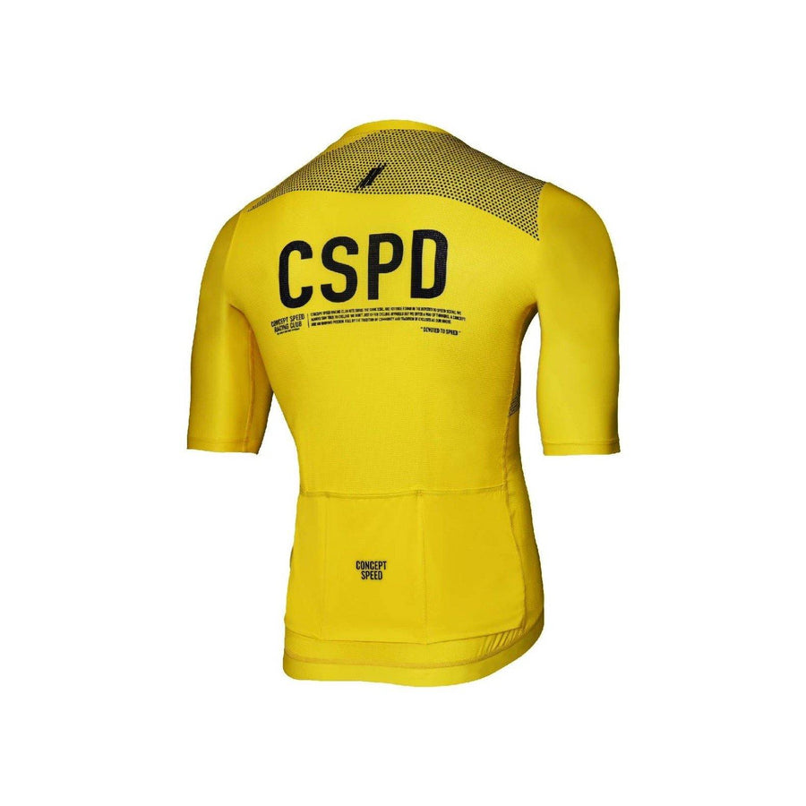 Concept Speed (CSPD) Grand Tour Jersey - Yellow TDF - SpinWarriors