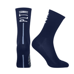 Peloton de Paris PLTN Socks - Navy/White - SpinWarriors