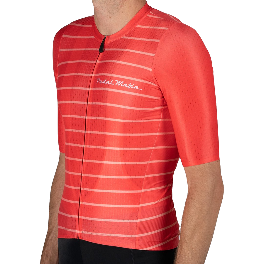 Pedal Mafia Past Times Jersey - Red - SpinWarriors