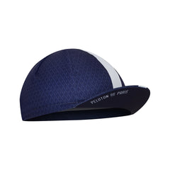 Peloton de Paris Pattern Cycling Cap - Navy - SpinWarriors