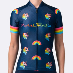 Pedal Mafia Woman Jersey - Unicorn - SpinWarriors