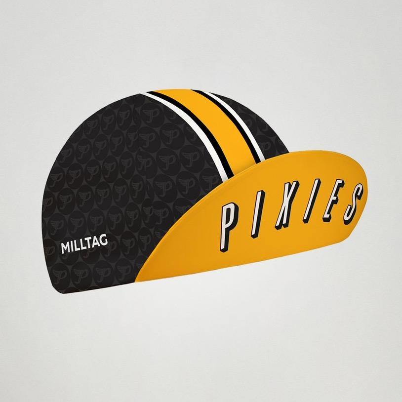 Milltag Pixies Caps - Black/Yellow - SpinWarriors