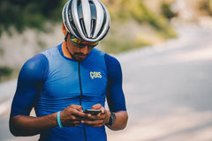 Cois Rouleur Cycling Jersey - Blue - SpinWarriors
