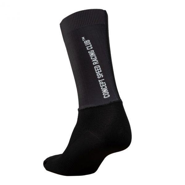 Concept Speed (CSPD) SFGH Naked Socks - Black - SpinWarriors