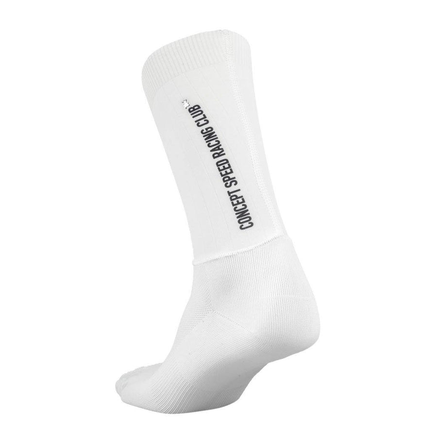 Concept Speed (CSPD) SFGH Naked Socks - White - SpinWarriors