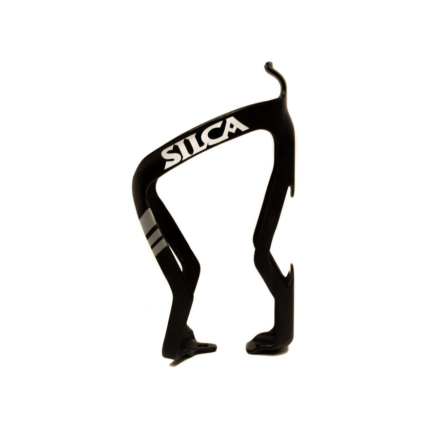 Silca Sicuro Carbon Bottle Cage - White Logo - SpinWarriors