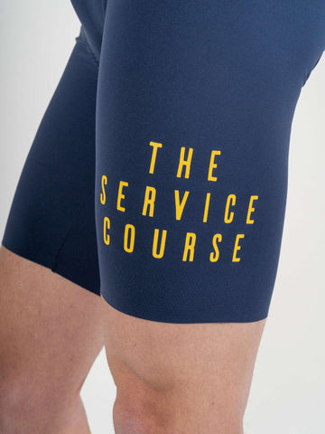 The Service Course Lightweight Bibshort Men - Blue Night