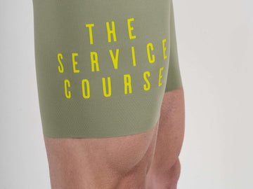 The Service Course Lightweight Bibshort Men - Oil Green