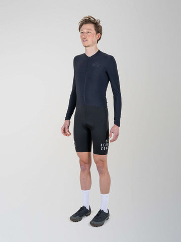 The Service Course Long Sleeve Training Jersey Mens - Jet Black