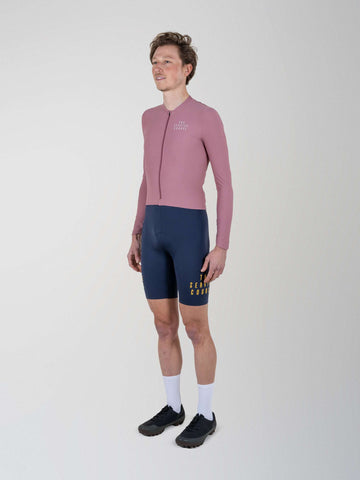 The Service Course Long Sleeve Training Jersey Mens - Wishful Mauve