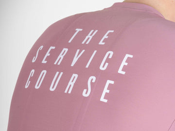 The Service Course Long Sleeve Training Jersey Mens - Wishful Mauve