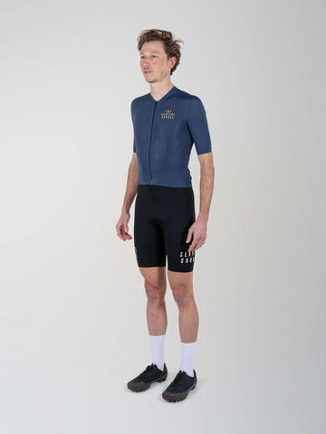 The Service Course Short Sleeve Lightweight Jersey Mens - Blue Night
