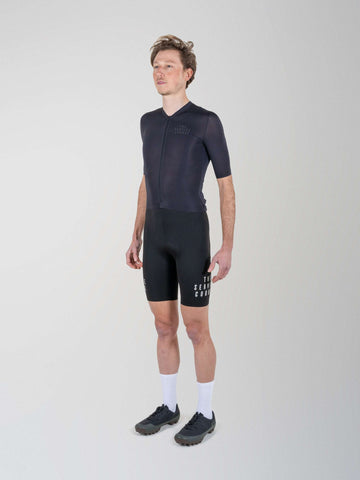 The Service Course Short Sleeve Lightweight Jersey Mens - Jet Black