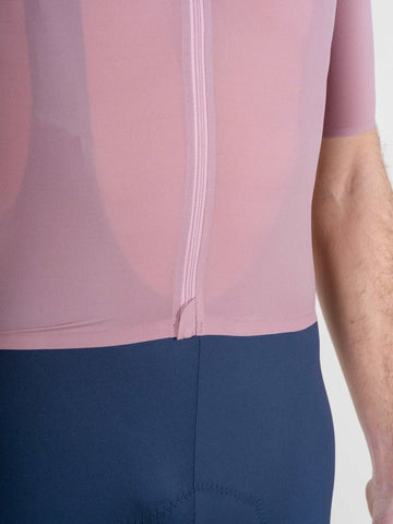 The Service Course Short Sleeve Lightweight Jersey Mens - Wishful Mauve
