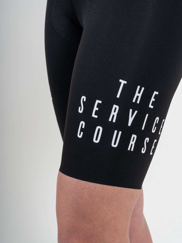 The Service Course Lightweight Bibshort Women - Jet Black