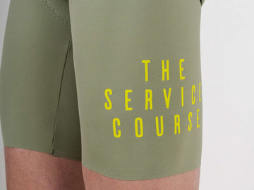The Service Course Lightweight Bibshort Women - Oil Green