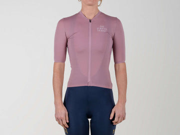 The Service Course Short Sleeve Lightweight Race Jersey Women - Wishful Mauve