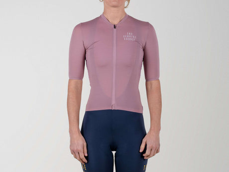 The Service Course Short Sleeve Lightweight Race Jersey Women - Wishful Mauve