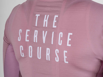 The Service Course Short Sleeve Lightweight Race Jersey Women - Wishful Mauve